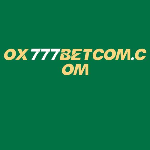 Logo da OX777BETCOM